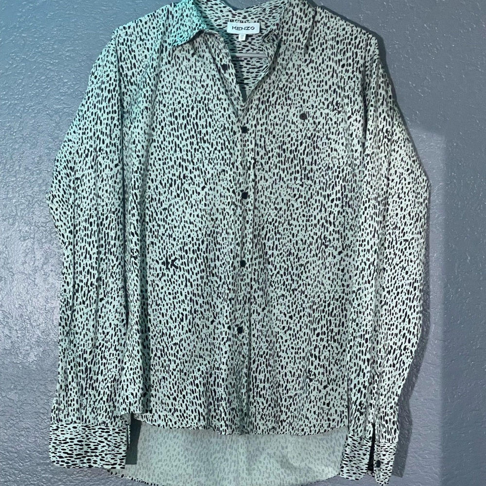 KENZO RUNWAY BUTTON UP